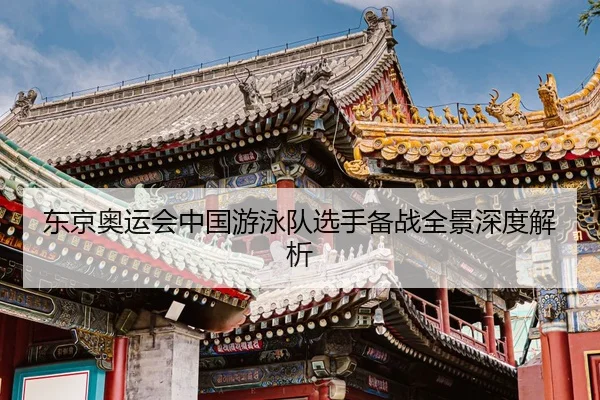 东京奥运会中国游泳队选手备战全景深度解析